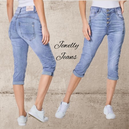 Jewelly jeans capri mod JW22176